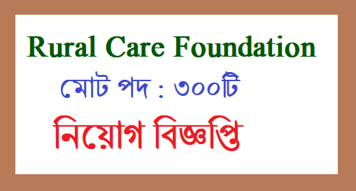 Rural Care Foundation Job Circular