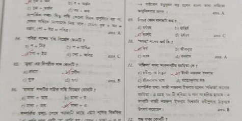 BJMC Question Solution