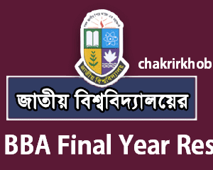 nu bba final year result