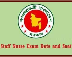 senior staff nurse exam date and seat plan