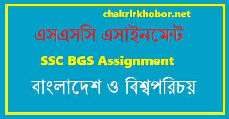 ssc bgs assignment