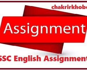 ssc english assignment answer
